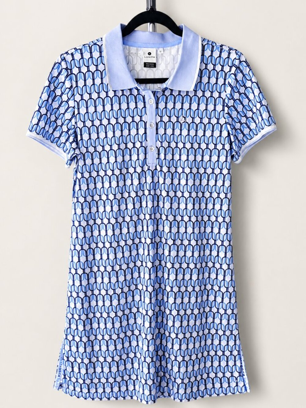 LUHTA Patterned Polo Dress – Size M (Never Worn)